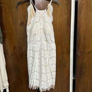 Francesca’s white dress